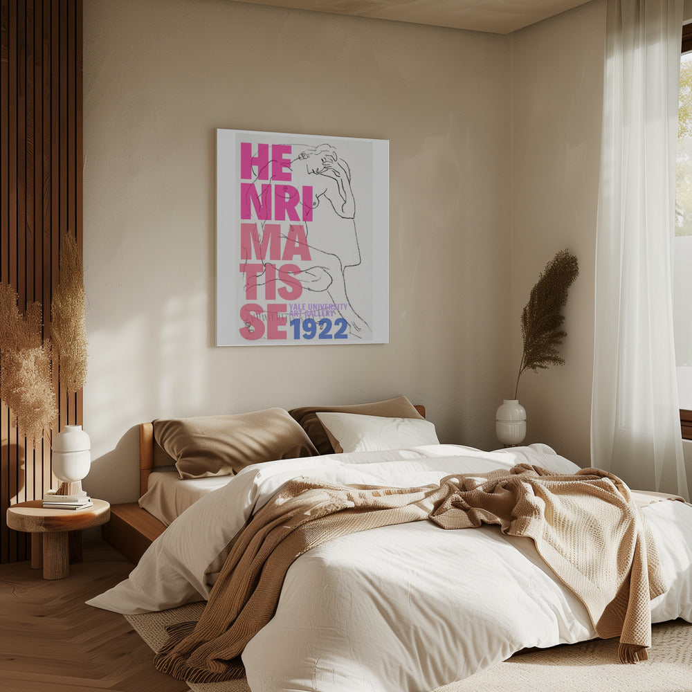 Elegante Linienskizze | Leinwand
