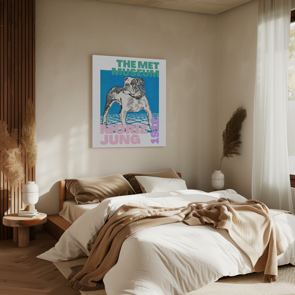 Skizze einer Bulldogge | Leinwand