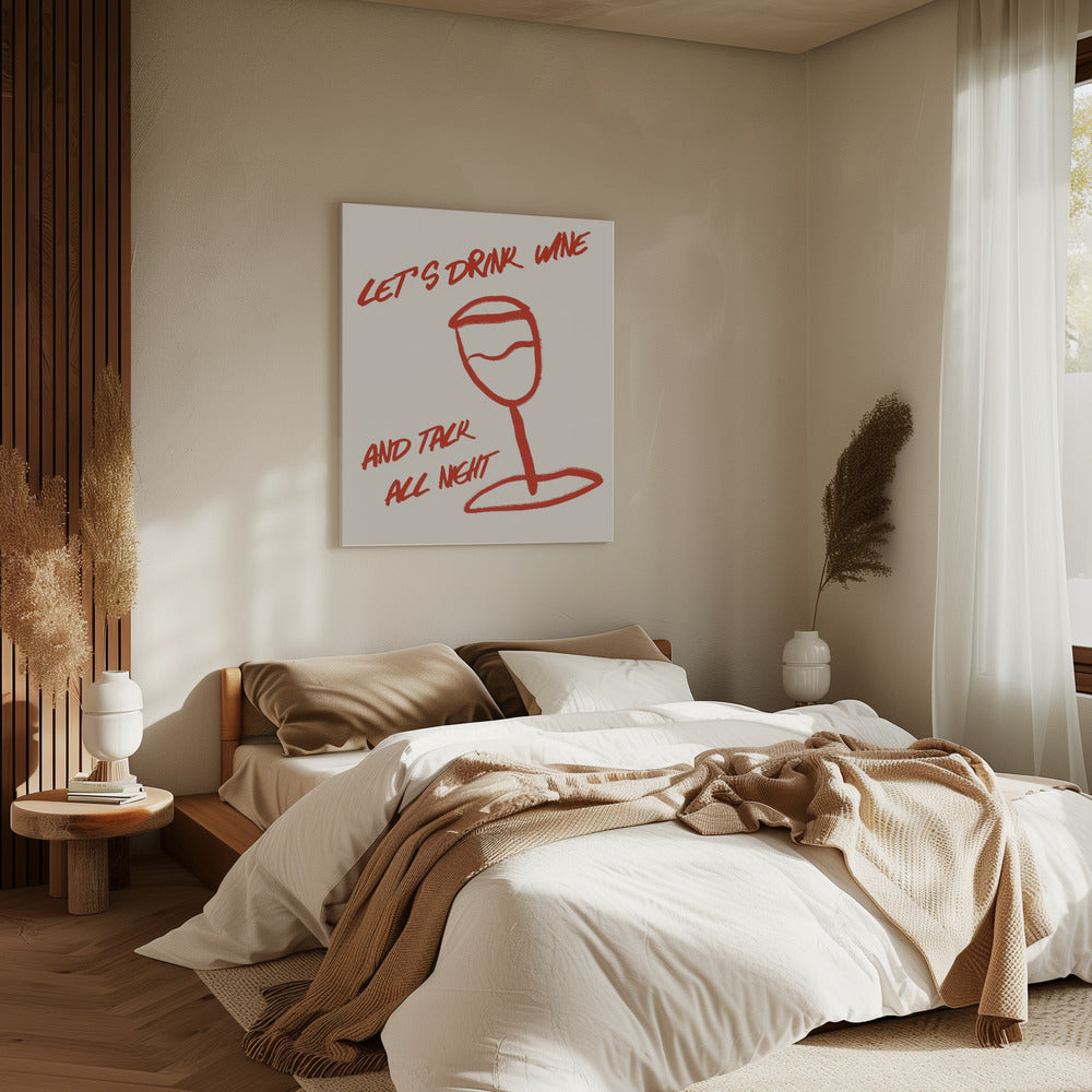 Wine & Words Unwind | Canvas