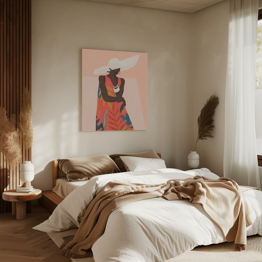 Tropical Girl | Canvas