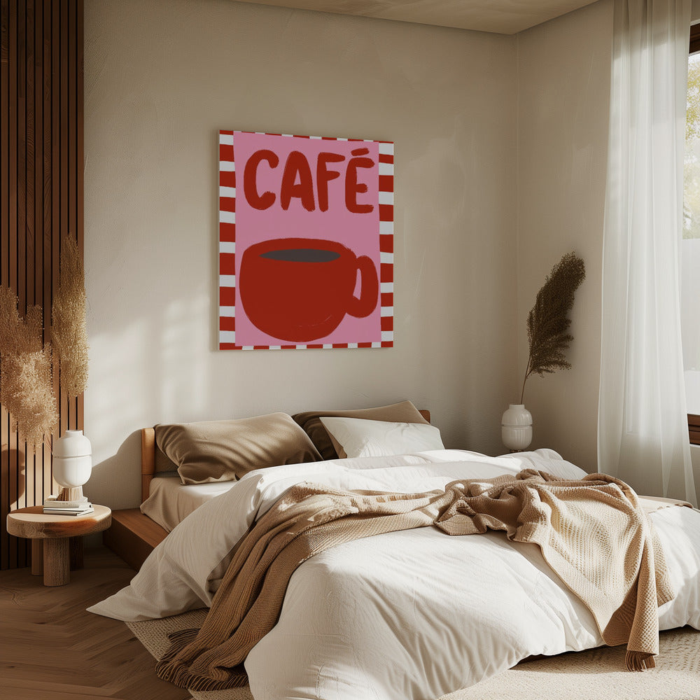 Café Vibe Delight | Leinwand