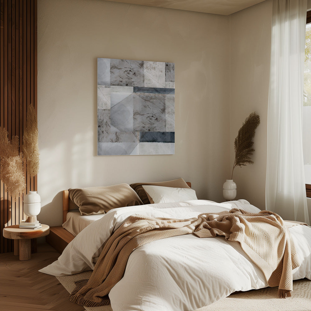 Abstraktes geometrisches Muster | Leinwand