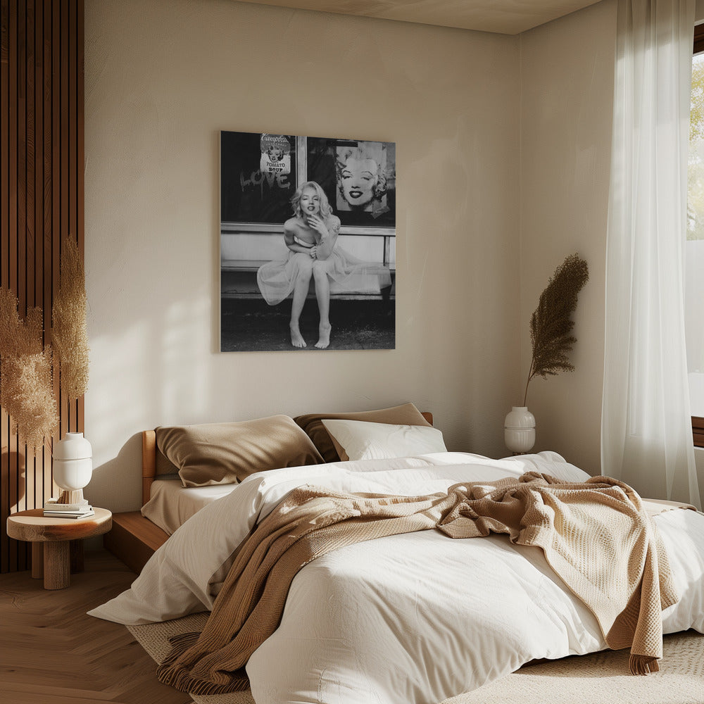 Neu Marilyn SW | Leinwand