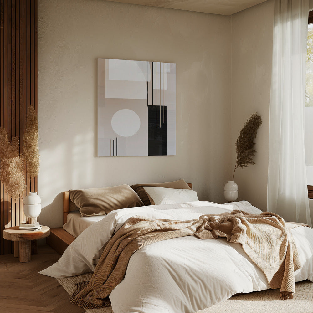 Minimalistische Geometrie | Leinwand
