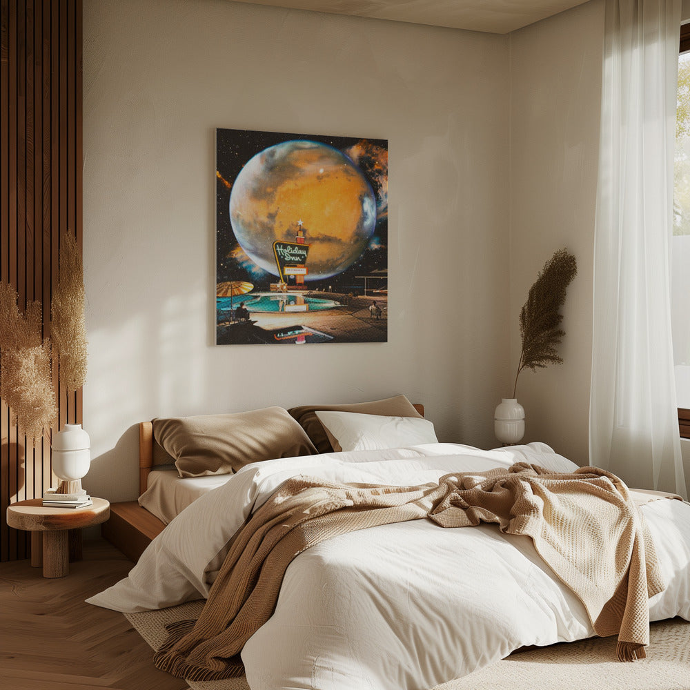 Das Weltraumhotel | Leinwand