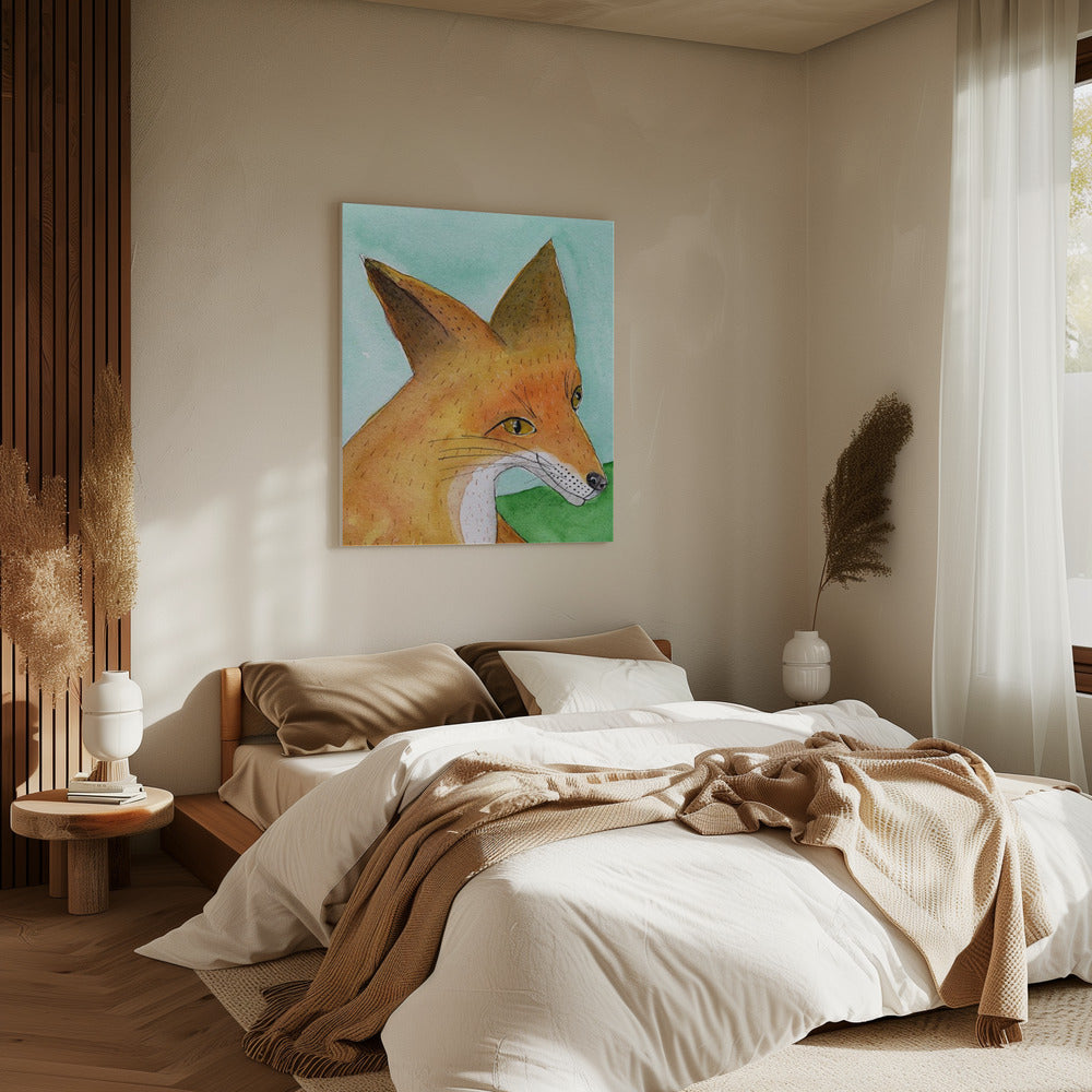 Roter Fuchs | Leinwand