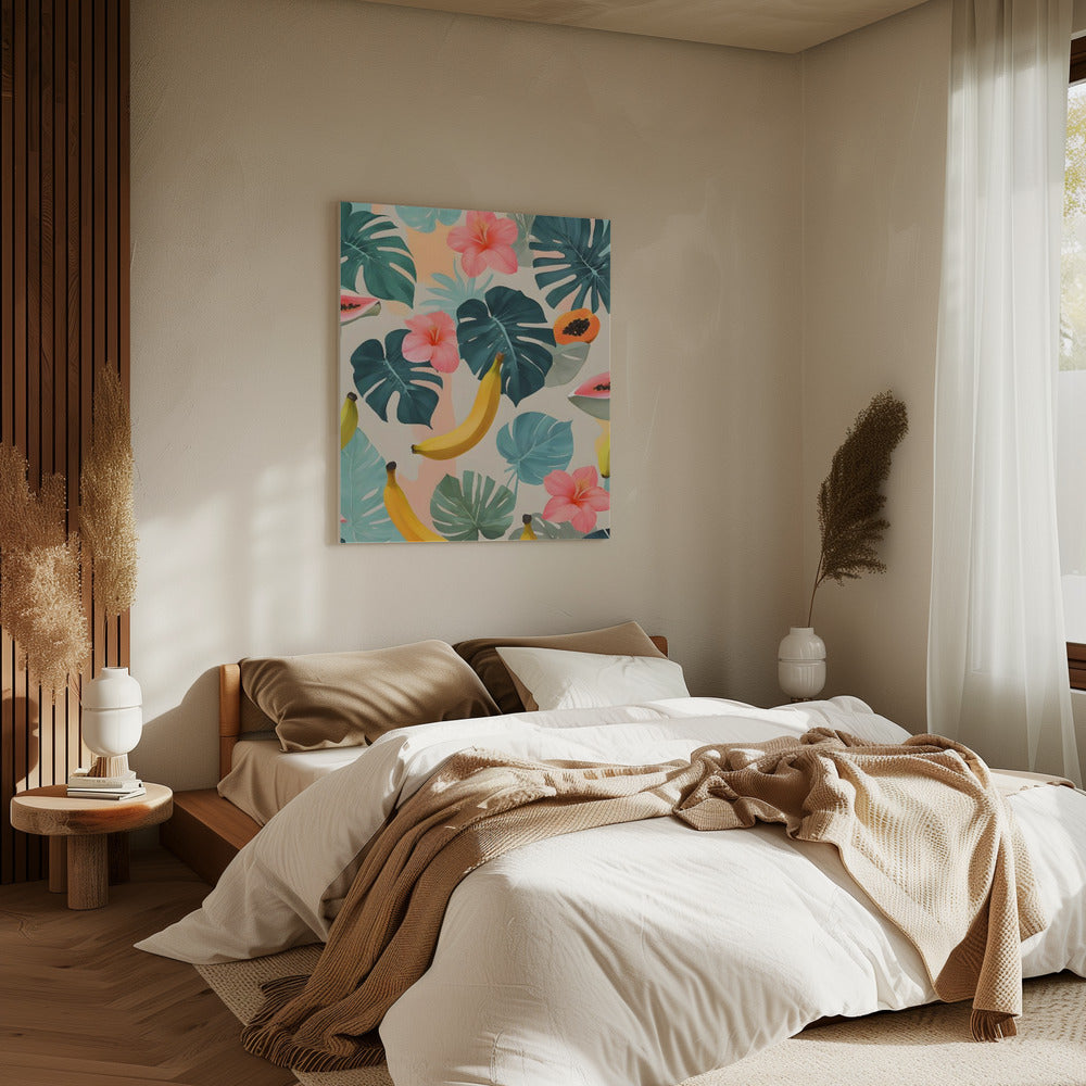Stay Tropical, Stay Vibing | Canvas