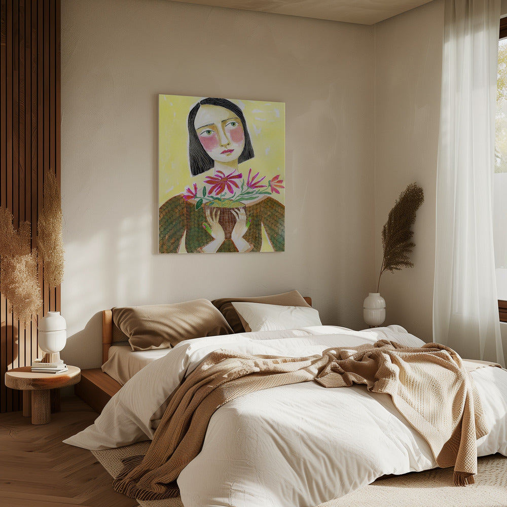 Plant Mum with green thumbs | Canvas