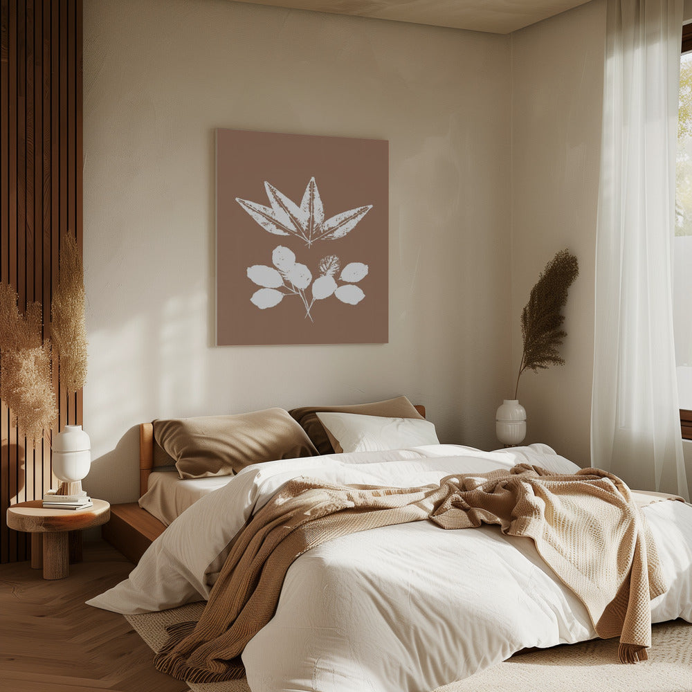 Botanische Silhouetten | Leinwand