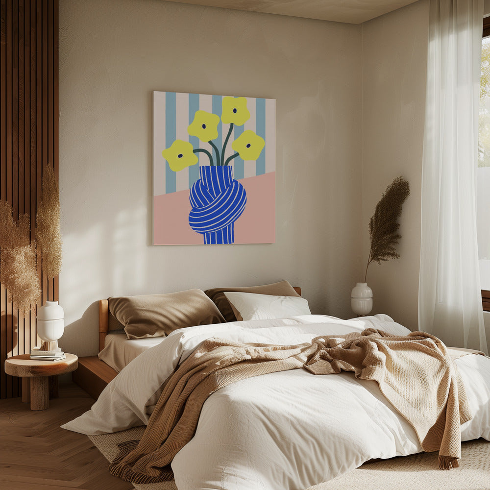 Verdrehte Eleganz | Leinwand