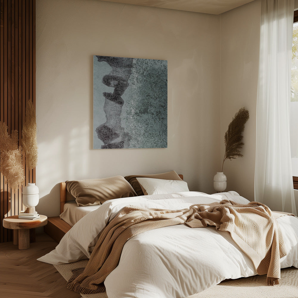 Abstract artwork With Textured Patterns And Organic Forms | Canvas
