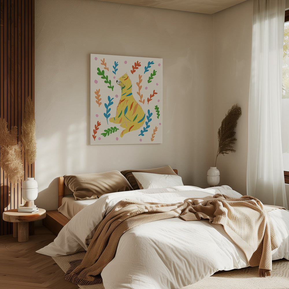 Colorful Bear Dance | Canvas