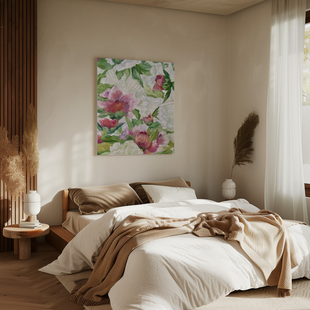 Vibrant Floral Artwork | Canvas