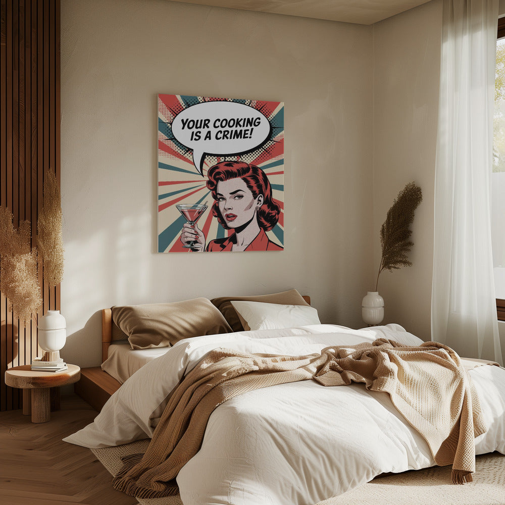 Retro Culinary Roast | Canvas