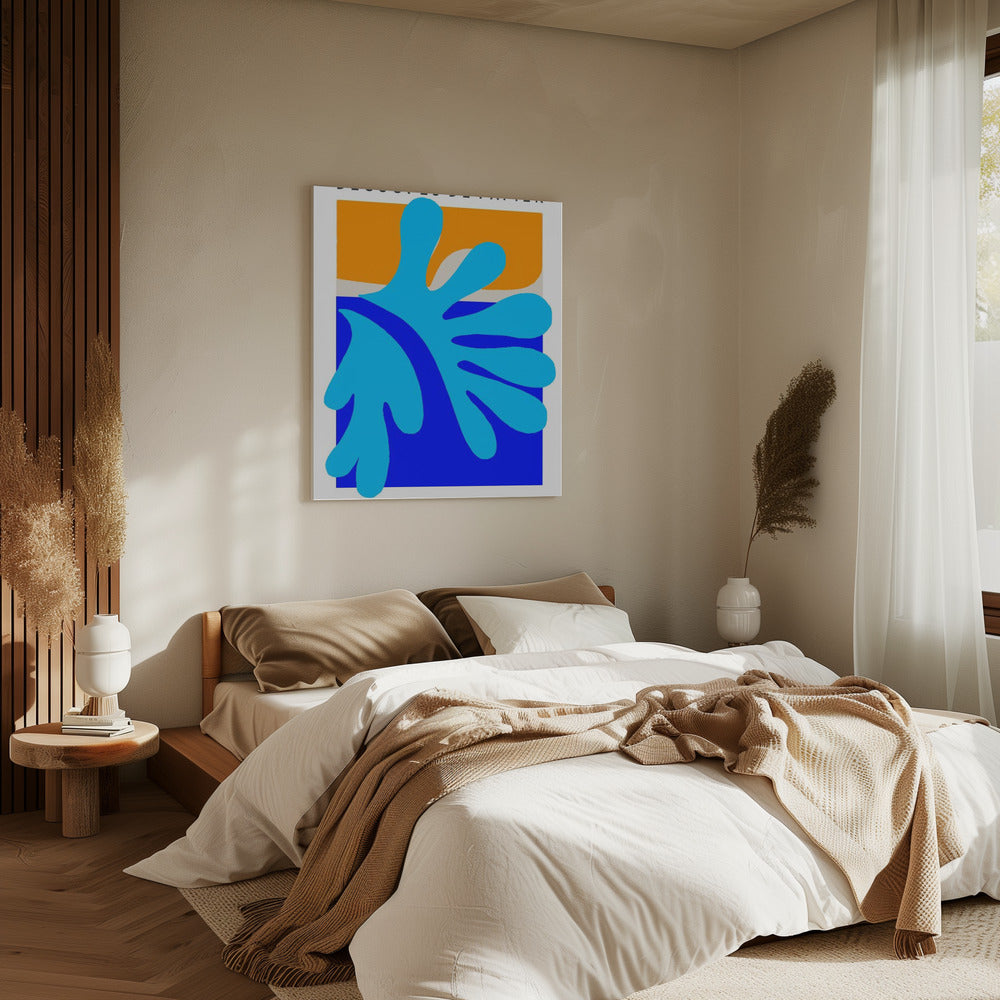 Blue Splash Forms | Canvas