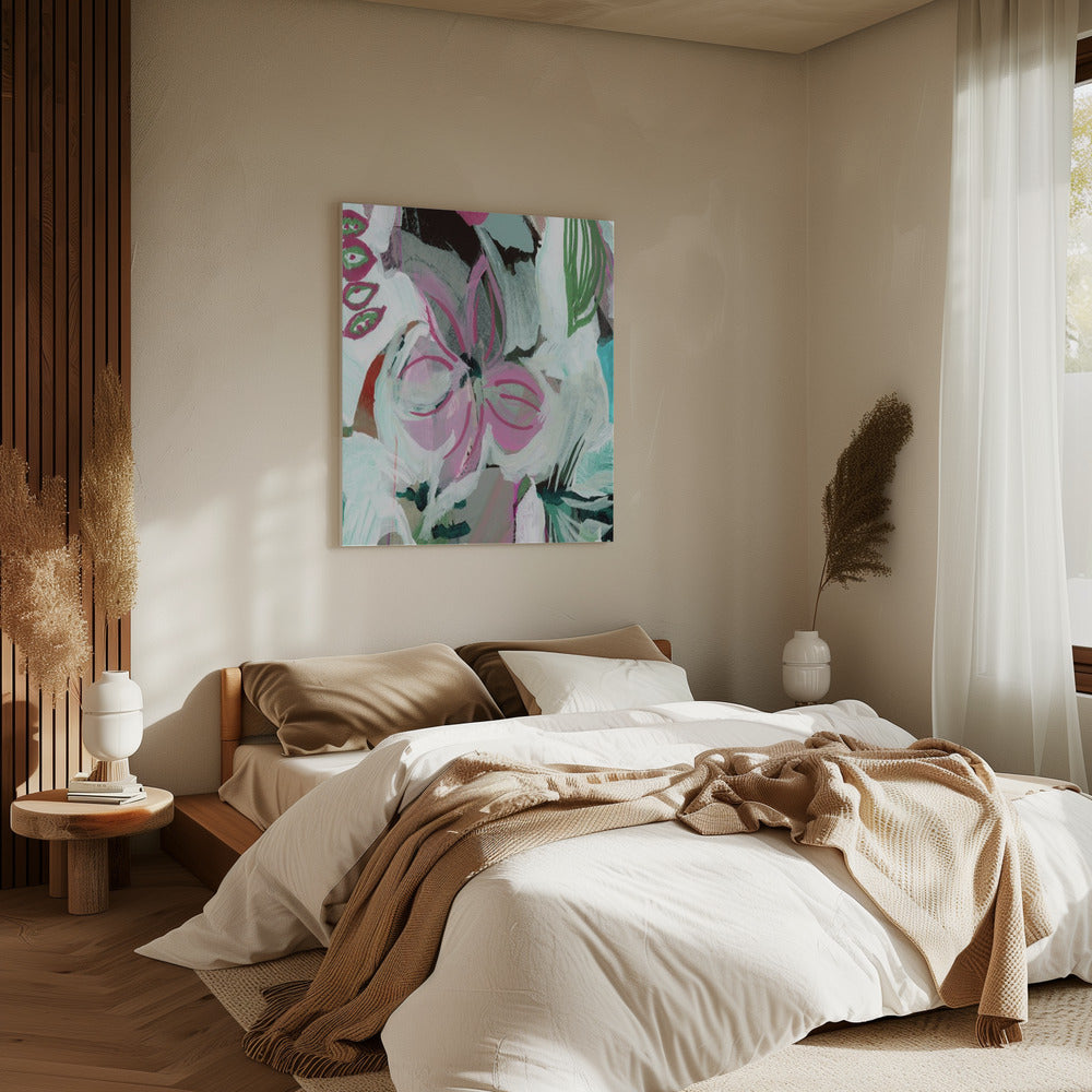 Painted Bloom Whispers | Canvas