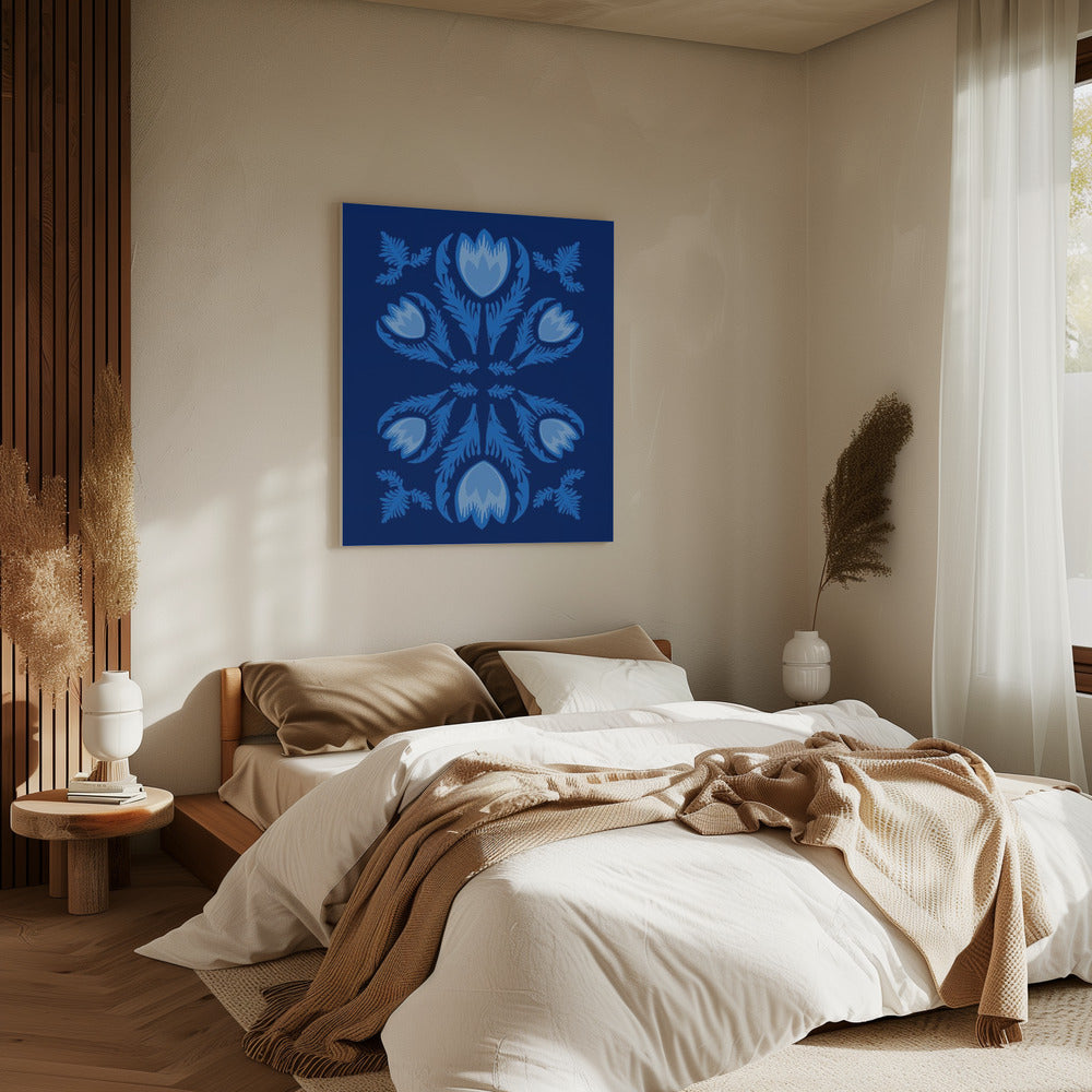 Graphic Florals Lumnious Tulips | Canvas