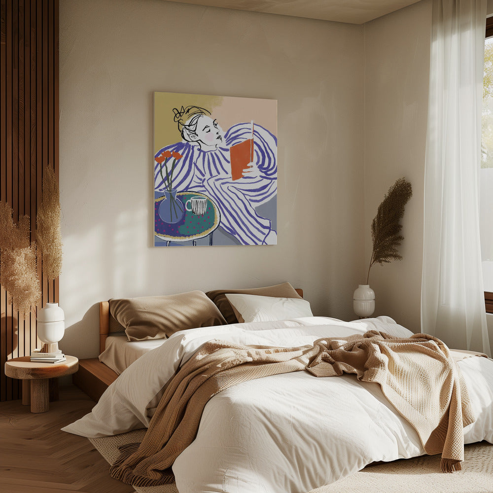Cozy Reading Corner | Canvas