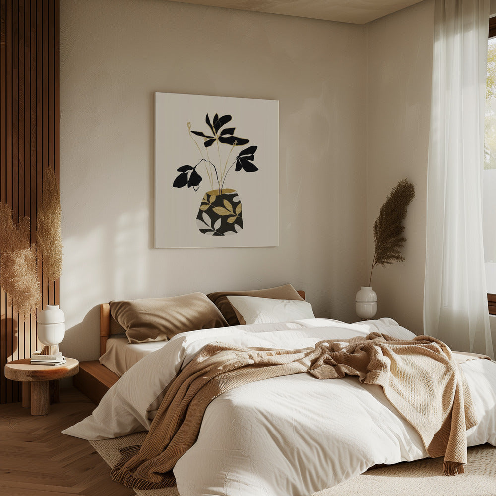 Abstrakte Blumen | Leinwand