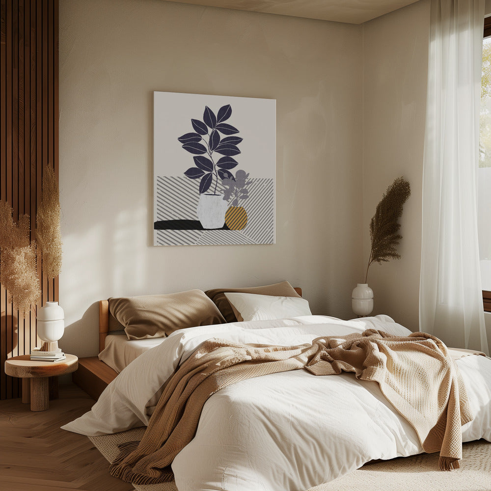 Vase B By Catsanddotz 5 To 7 30 X 42 Inches L | Canvas