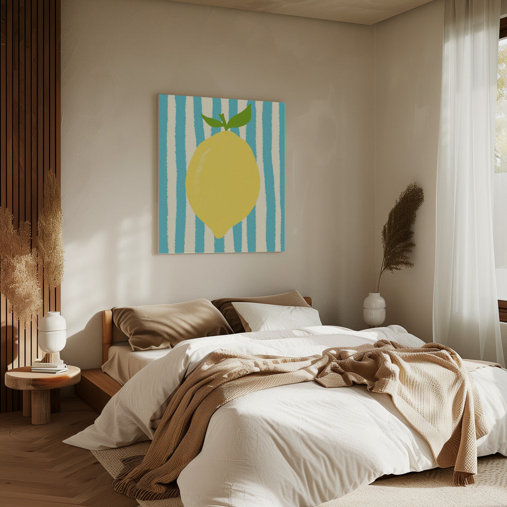 Limone light blue | Canvas