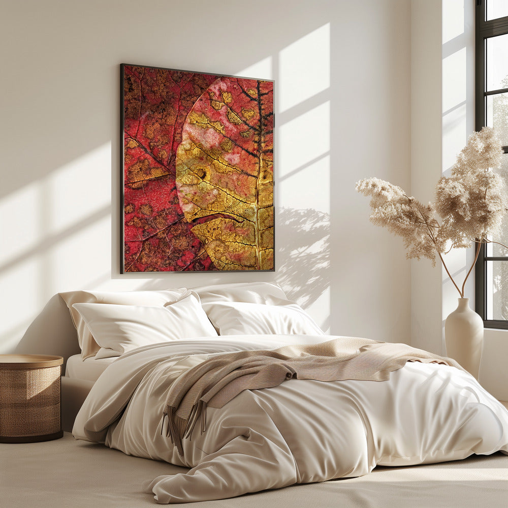 Sterbendes Blatt | Poster
