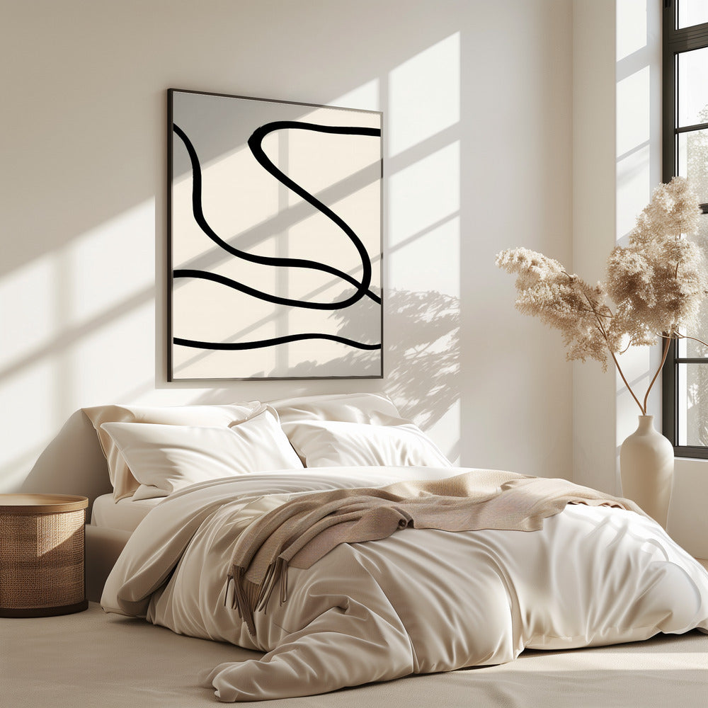 Black Lines 01 | Poster