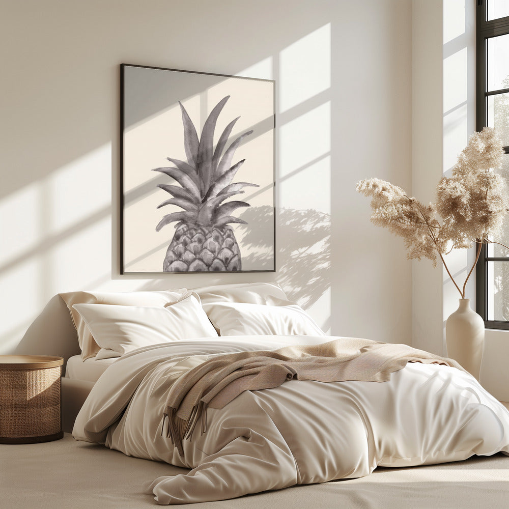 Tinten-Ananas | Poster