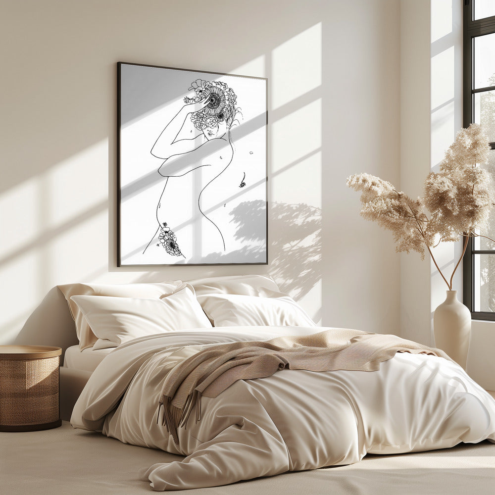 Blumenmädchen | Poster
