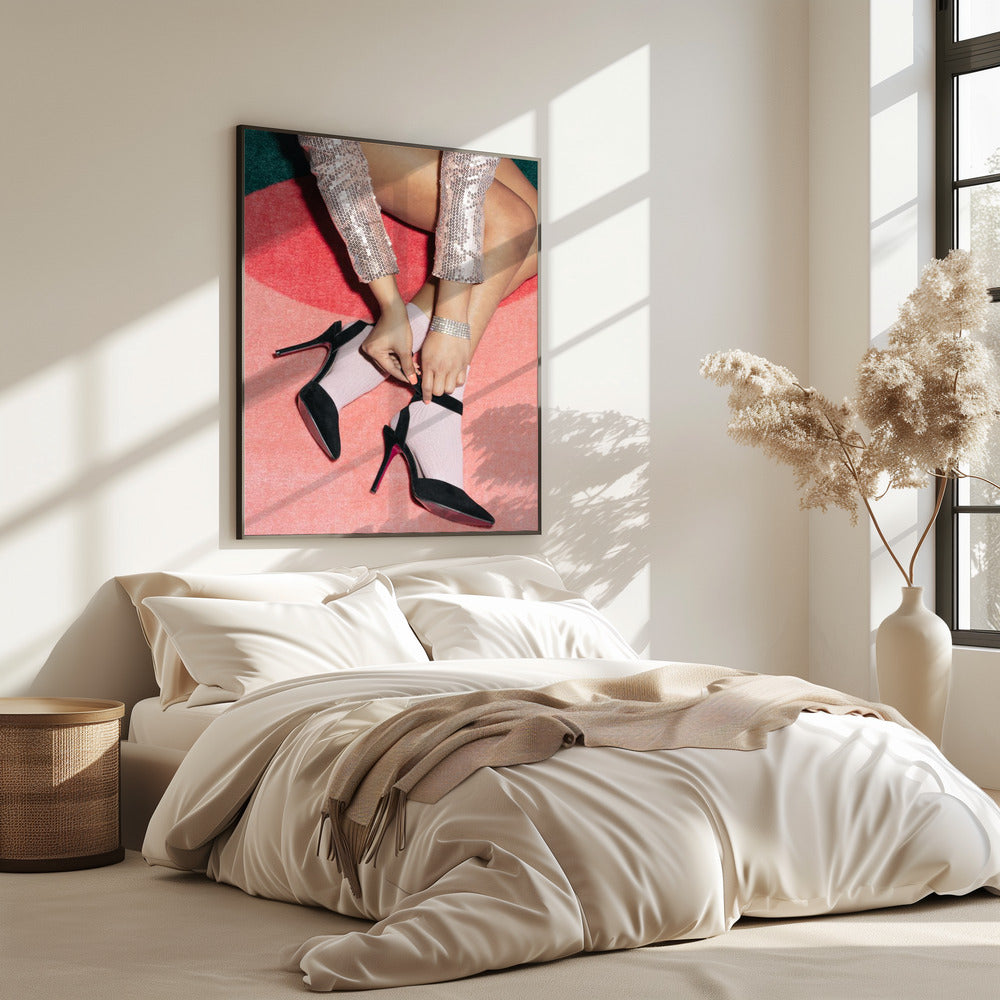Vorbereitung Pink | Poster