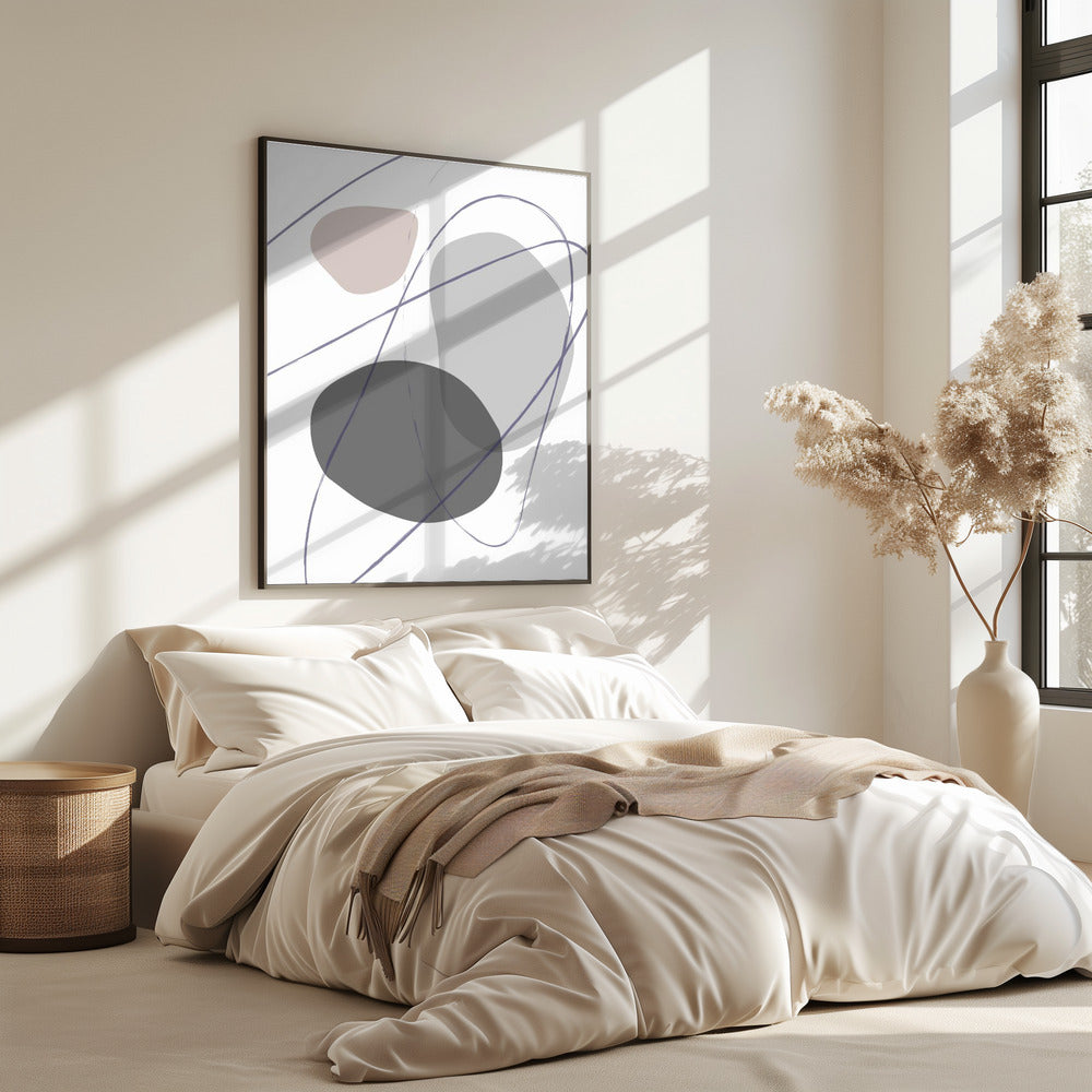 New Shapes Beige Nr. 2 | Poster