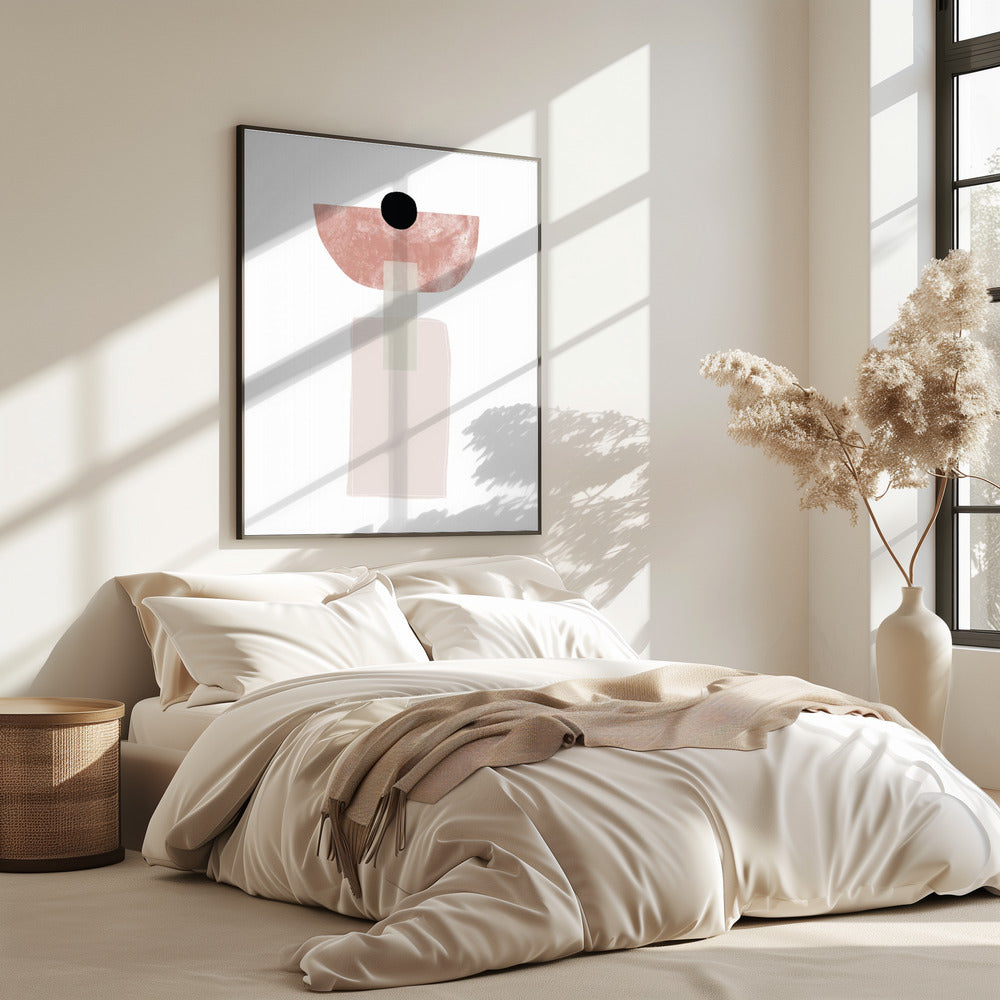 Geometric Shapes in Soft Earthy Tones | Poster