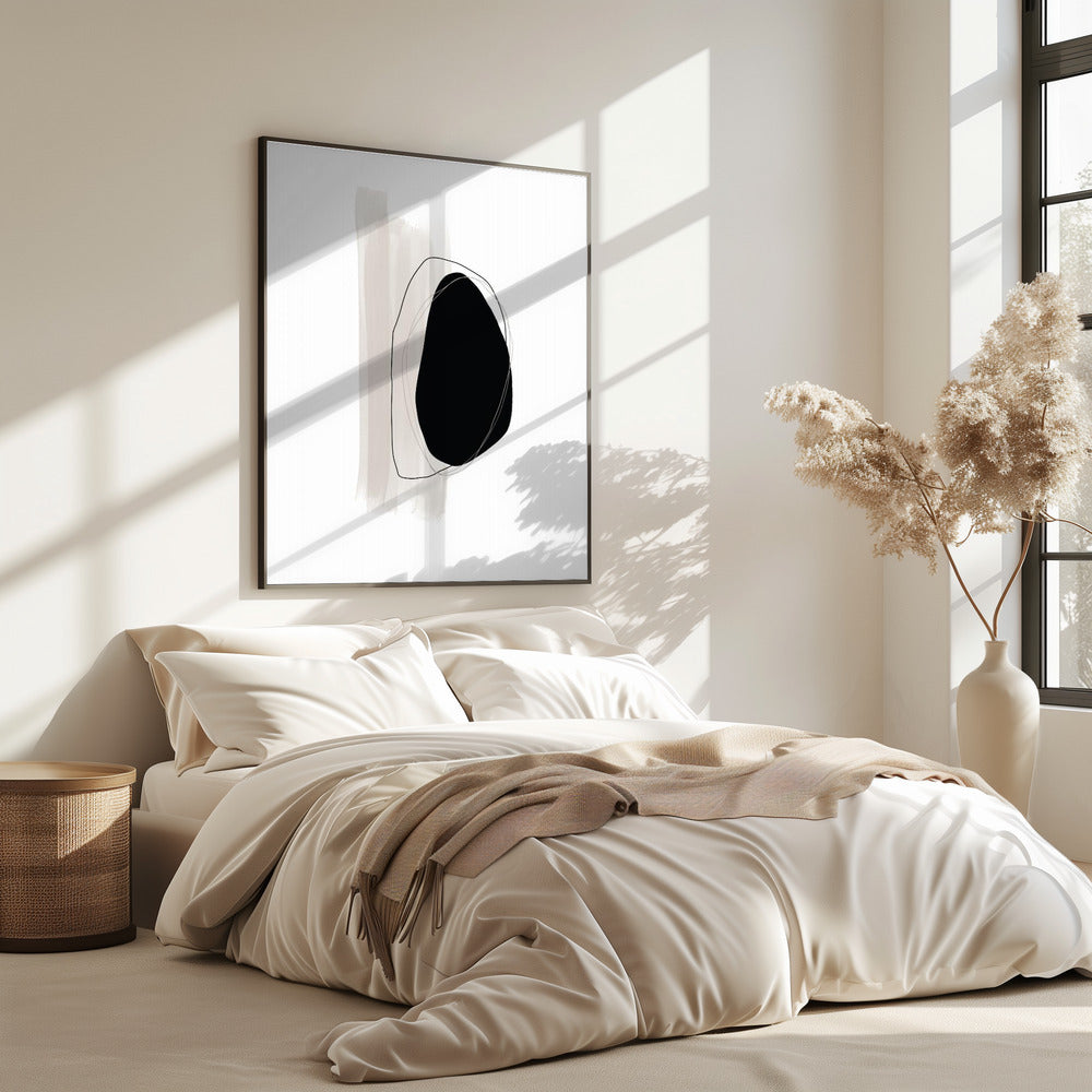 Monochrome Stille | Poster