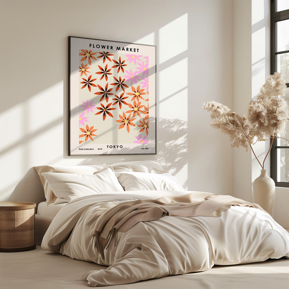 Blumenmarkt Tokio | Poster