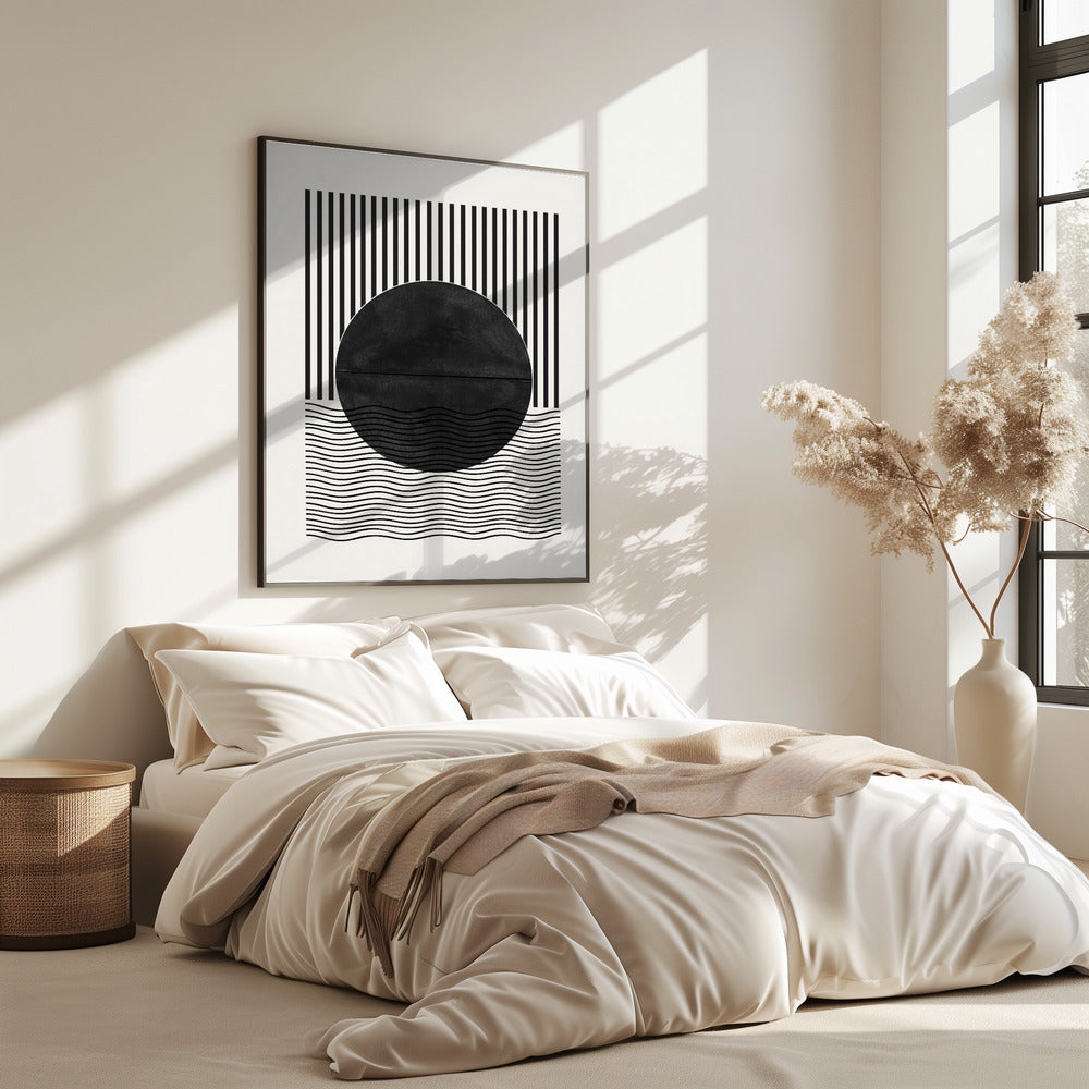 Monochrome Eclipse | Poster
