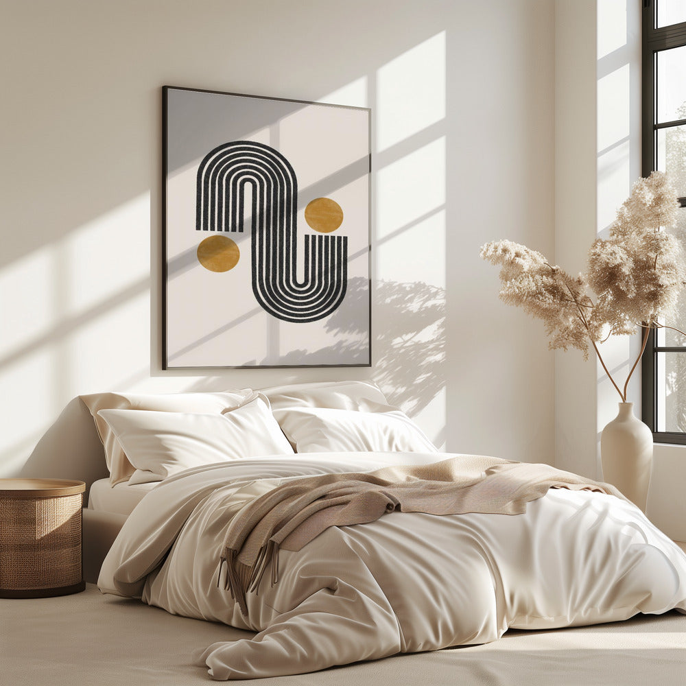 Geschwungene Harmonie | Poster