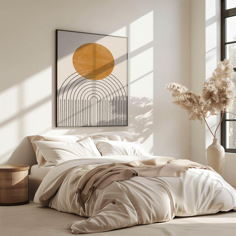 Bogen und Sonnenstrahl | Poster