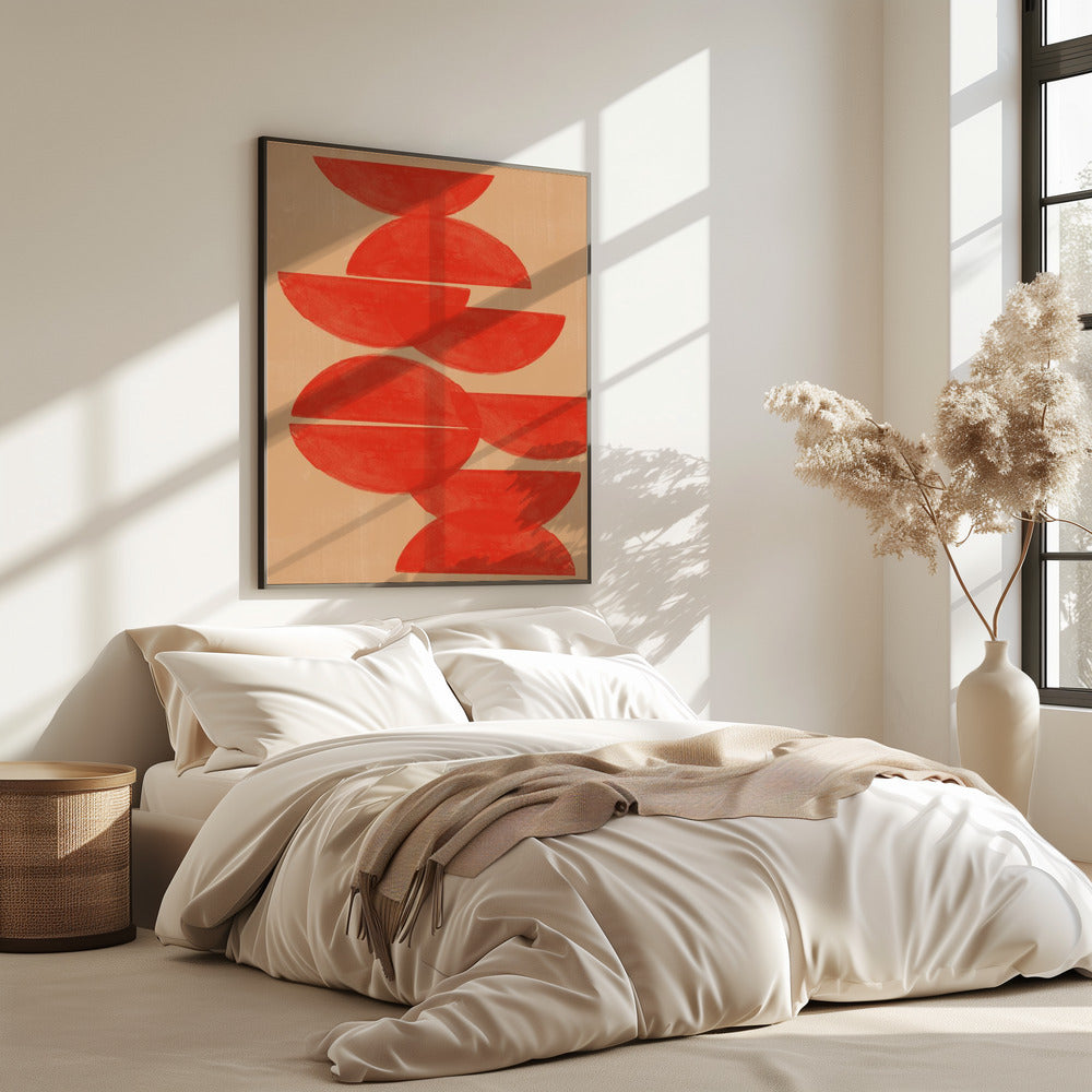 Purpurne Symmetrie | Poster