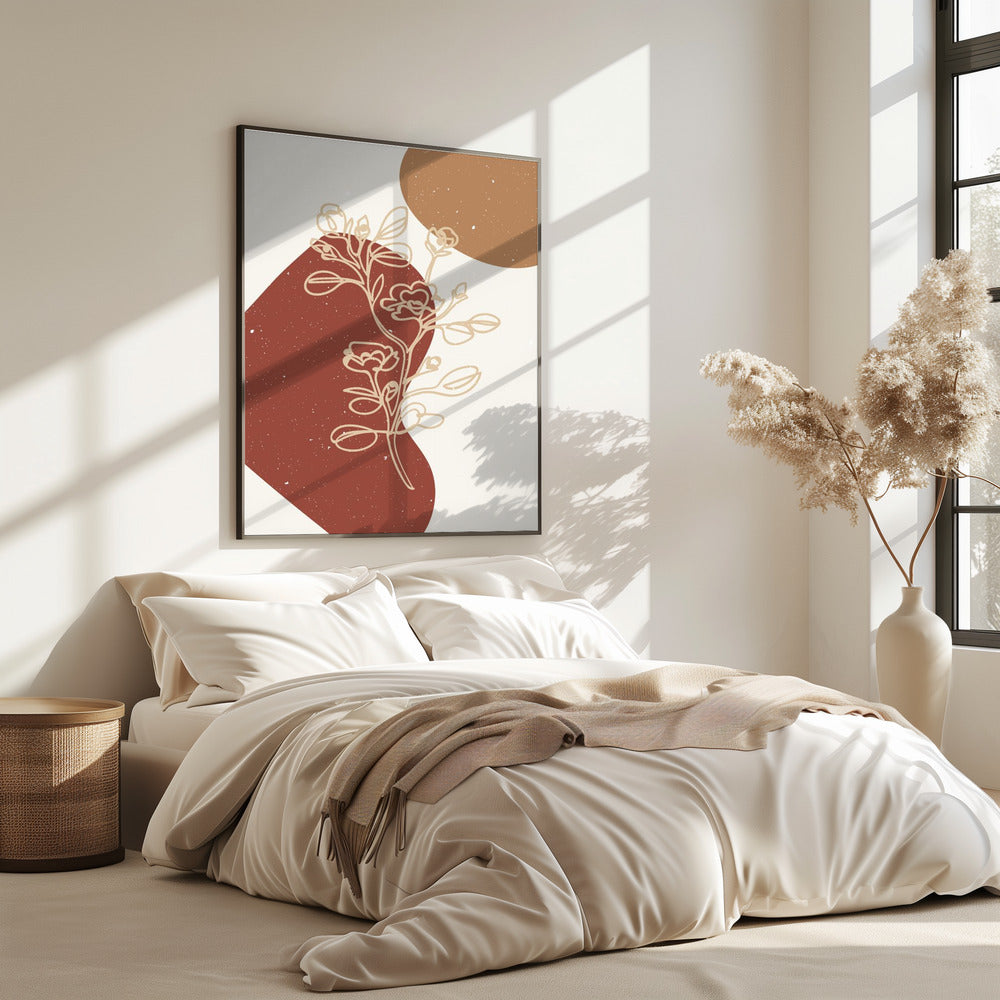Abstrakte Komposition 19 | Poster