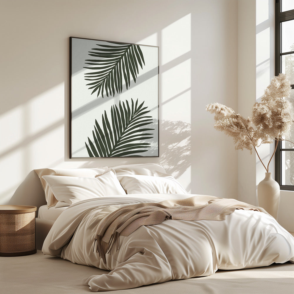 PALM LEAF 04 GREEN | Poster