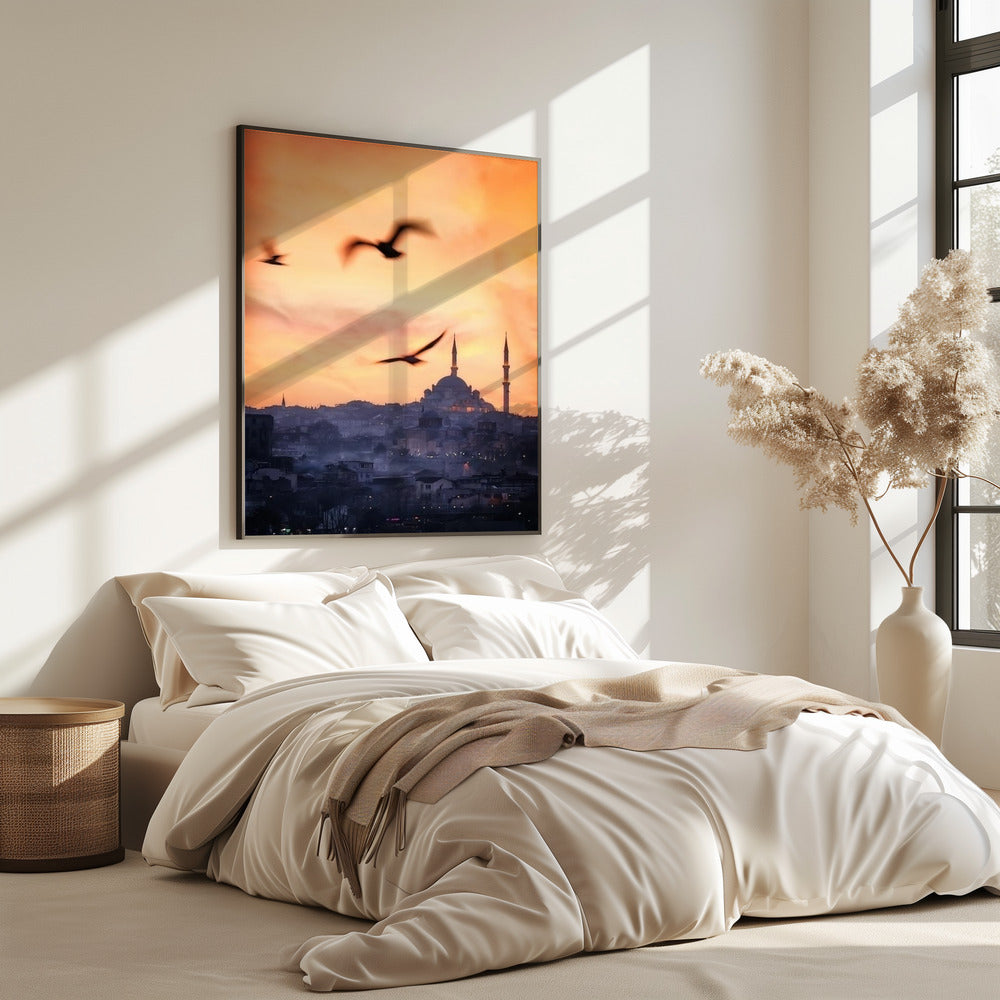 Sonnenuntergang in Istanbul | Poster