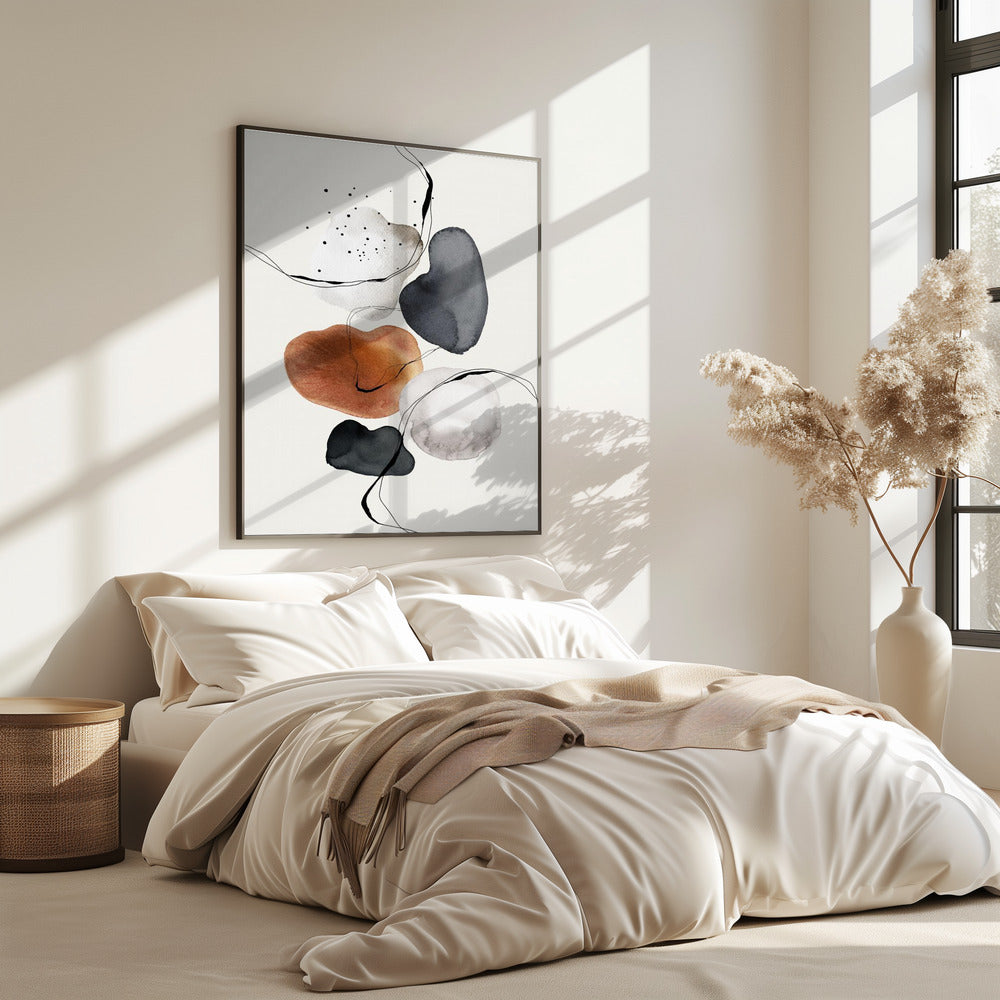 Fluid Shapes Dance | Poster