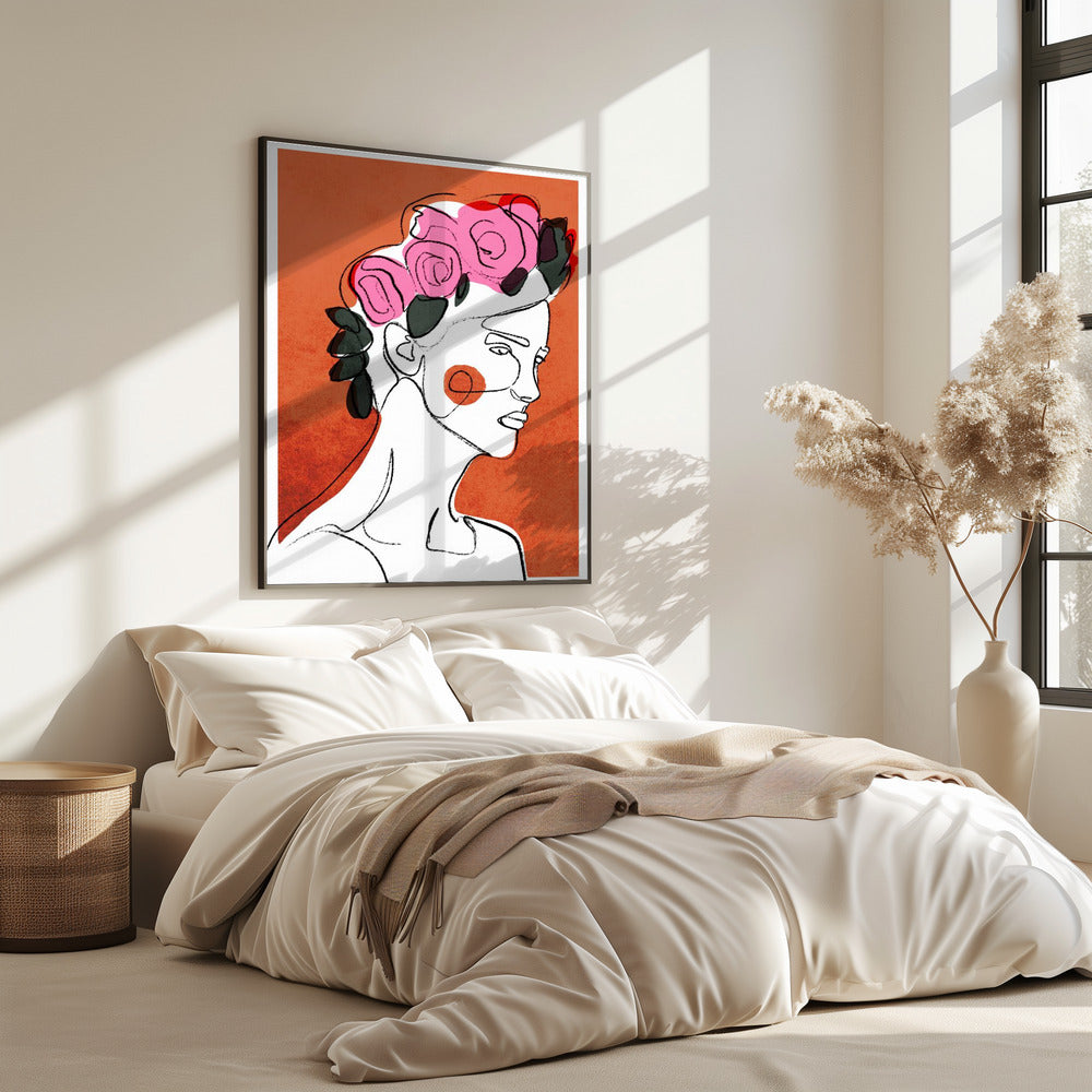 Florale Kontemplation | Poster