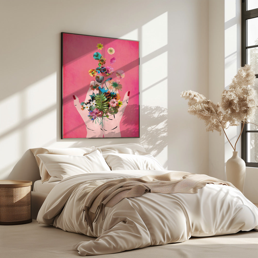 Blühen in Händen | Poster