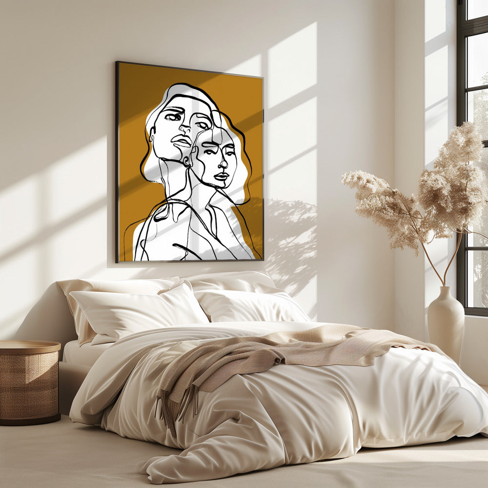 Verwobene Gesichter | Poster