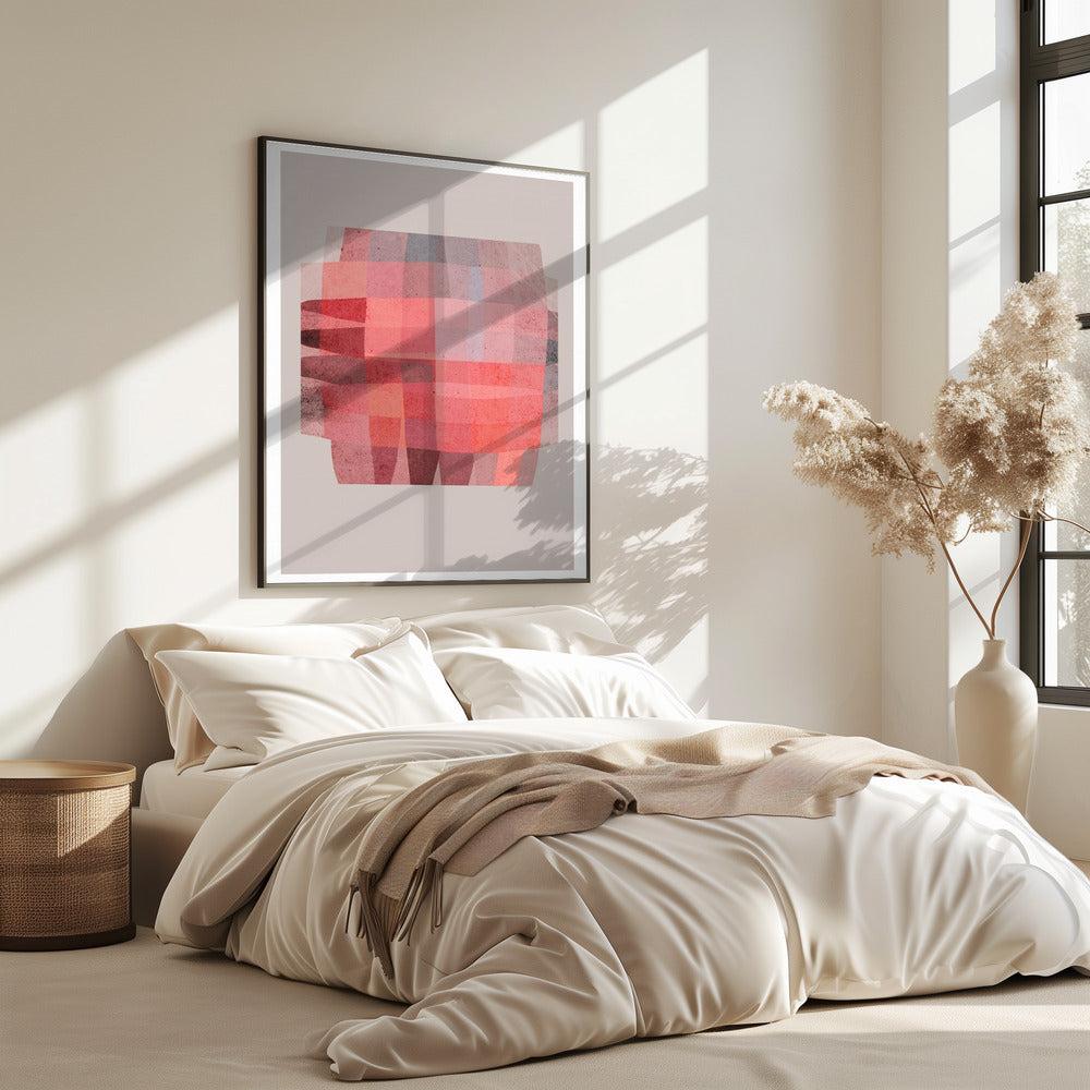 Rosa Mosaikträume | Poster