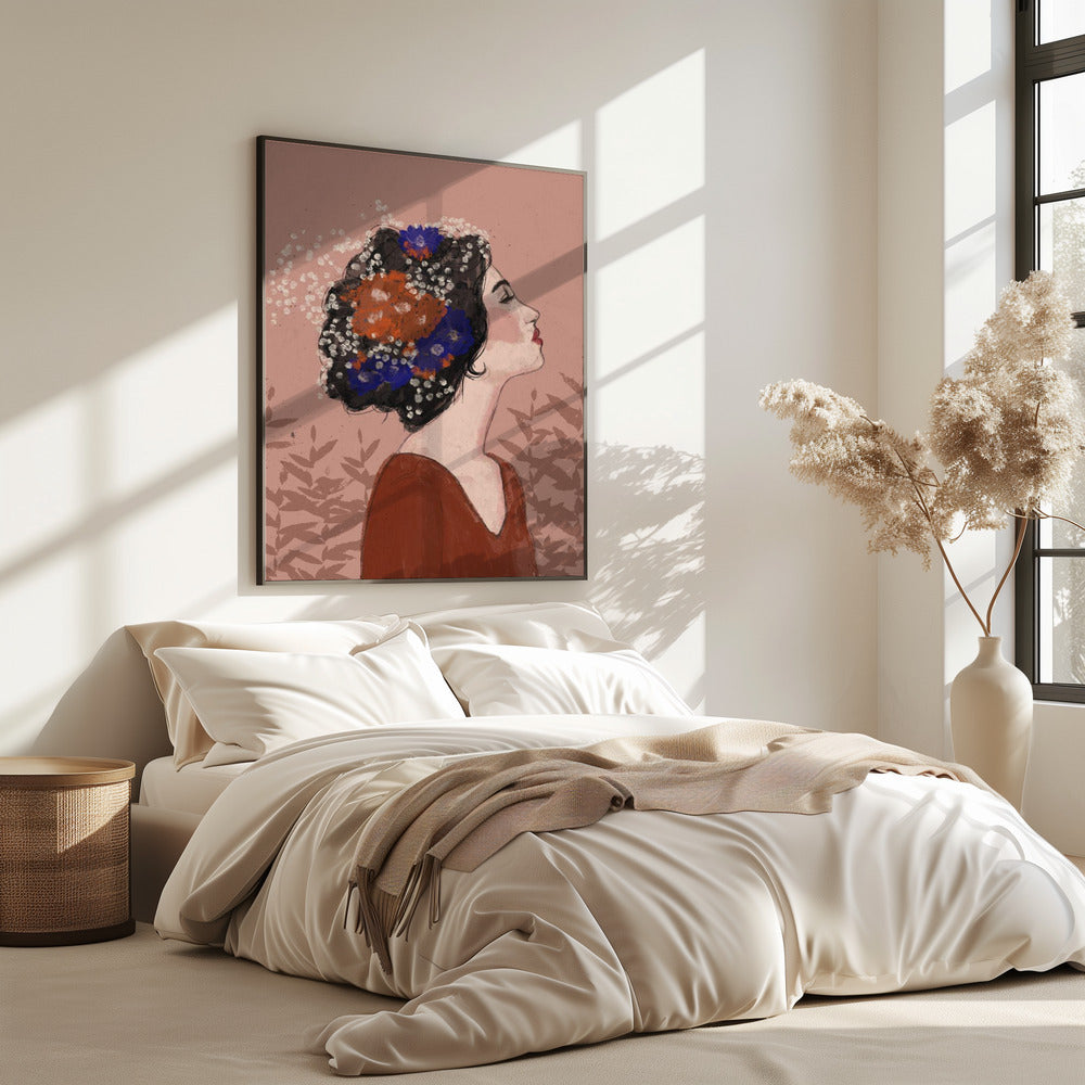 Blüten im Profil | Poster