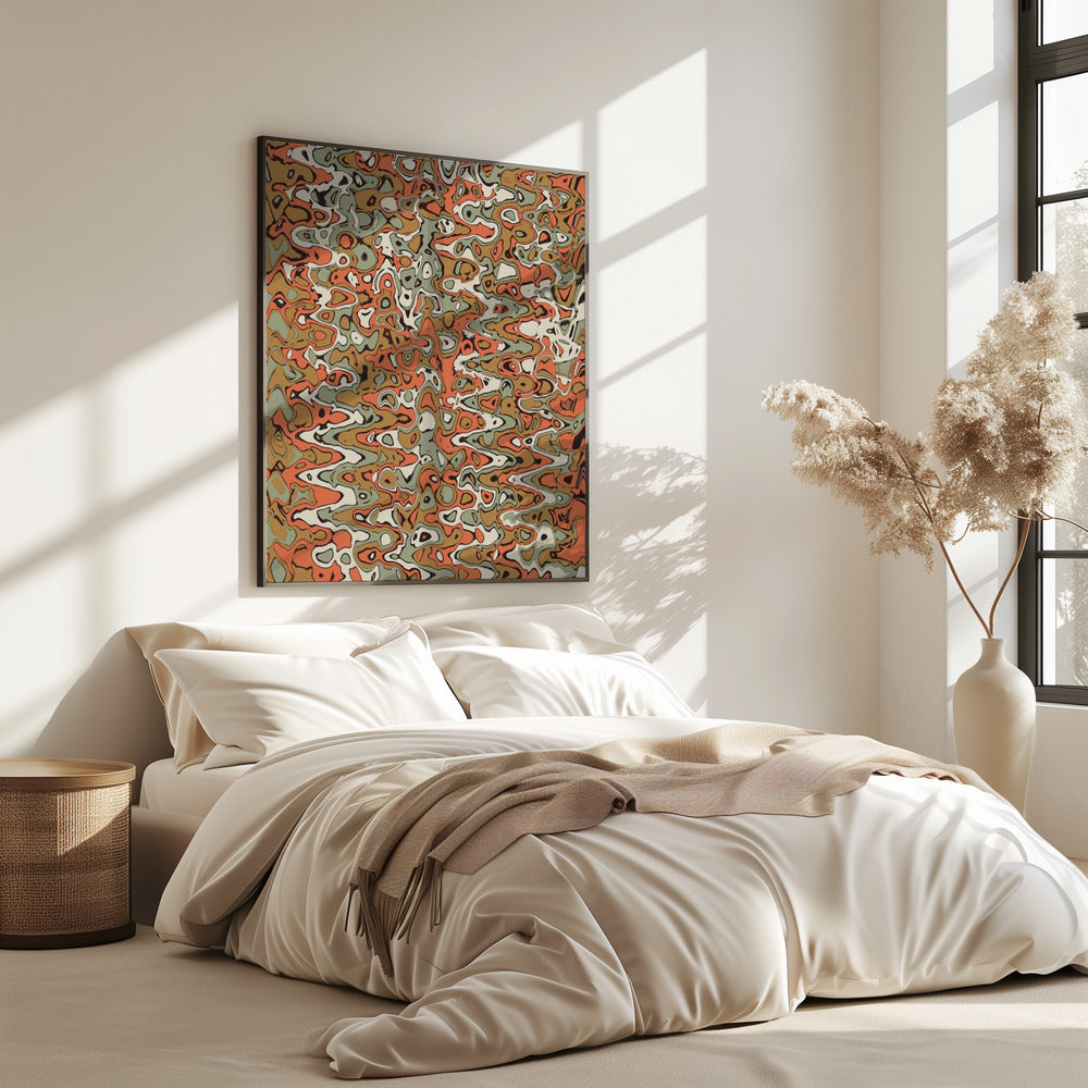 Vibrant Ripples | Poster