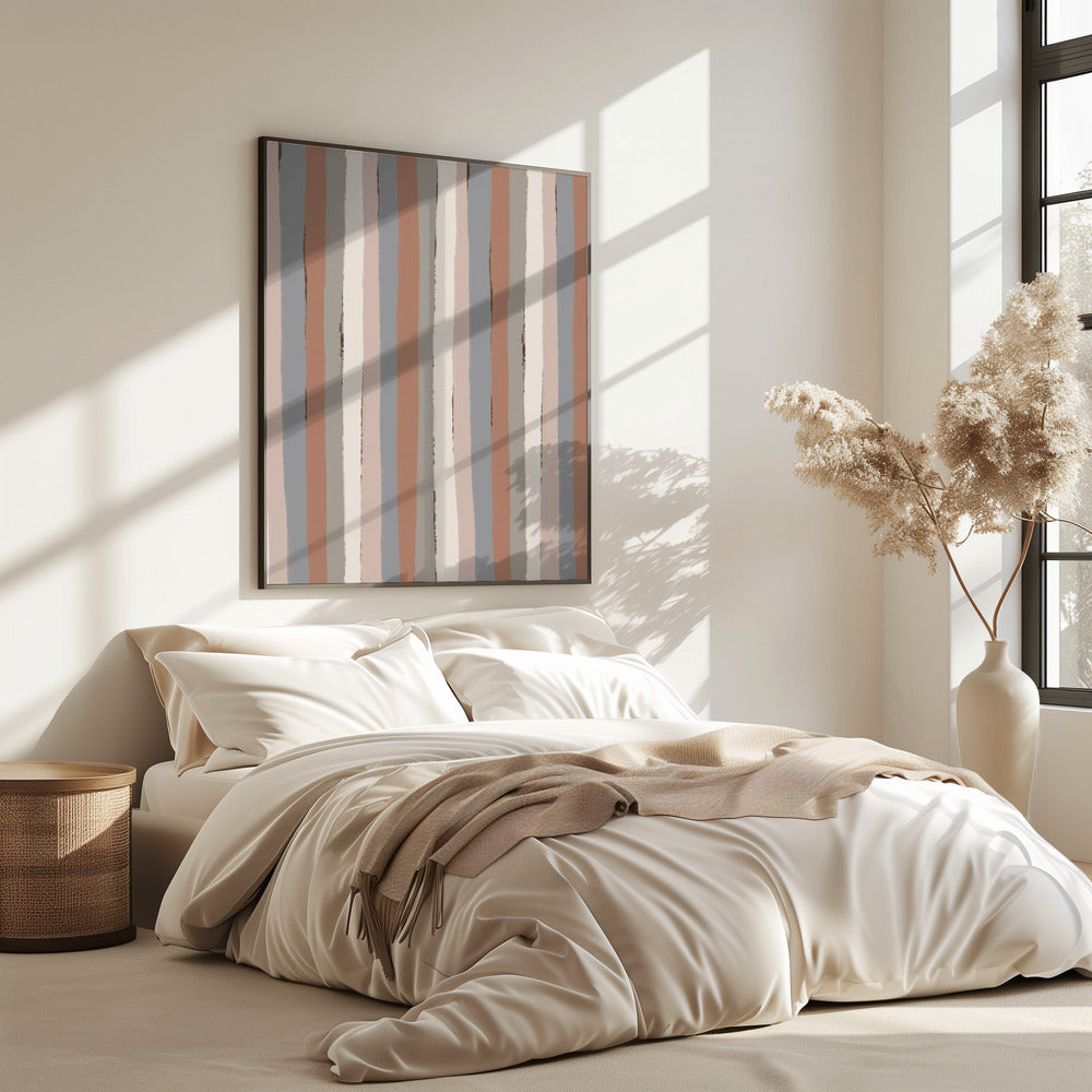 Earthy Stripes | Poster