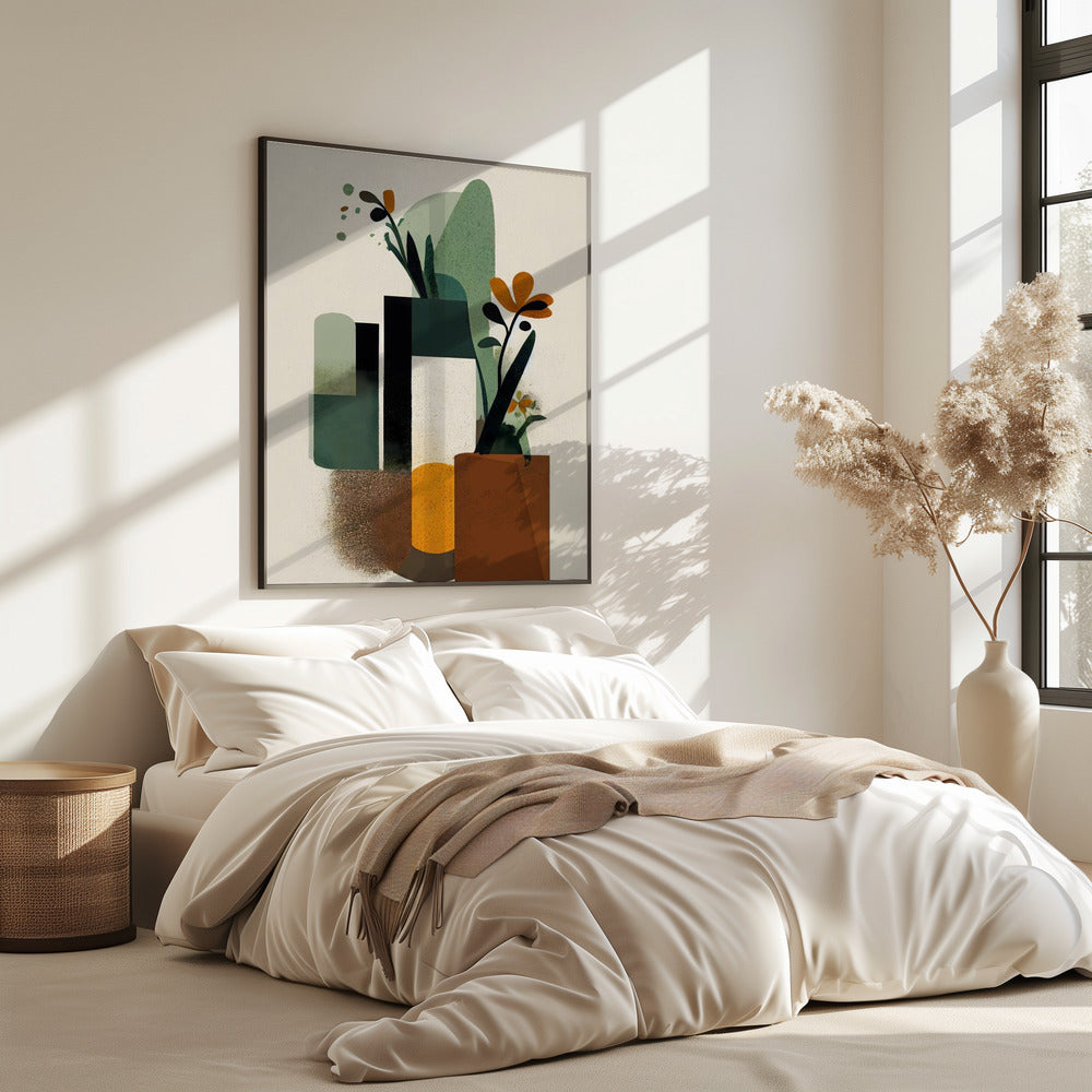 Abstrakter Gartenblick | Poster